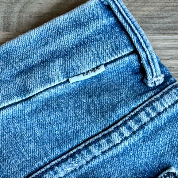 MOTHER The Looker High Rise Ankle Chew Skinny Jeans - Learning to Hula Size 27 - Picture 11 of 16